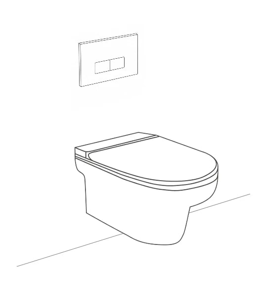 Cistern Frame Sets for Wall Hung Toilet
