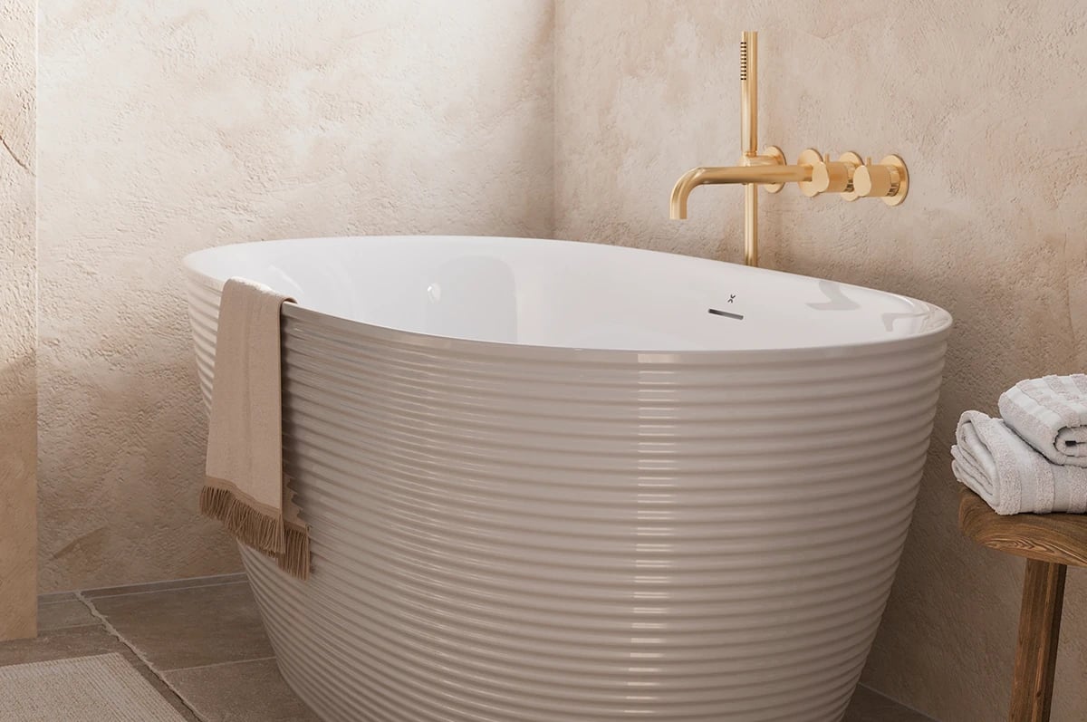 Auriga fluted baths