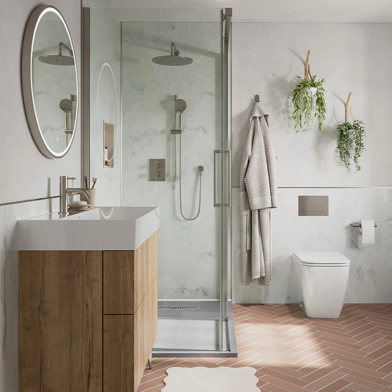 Organic bathroom design